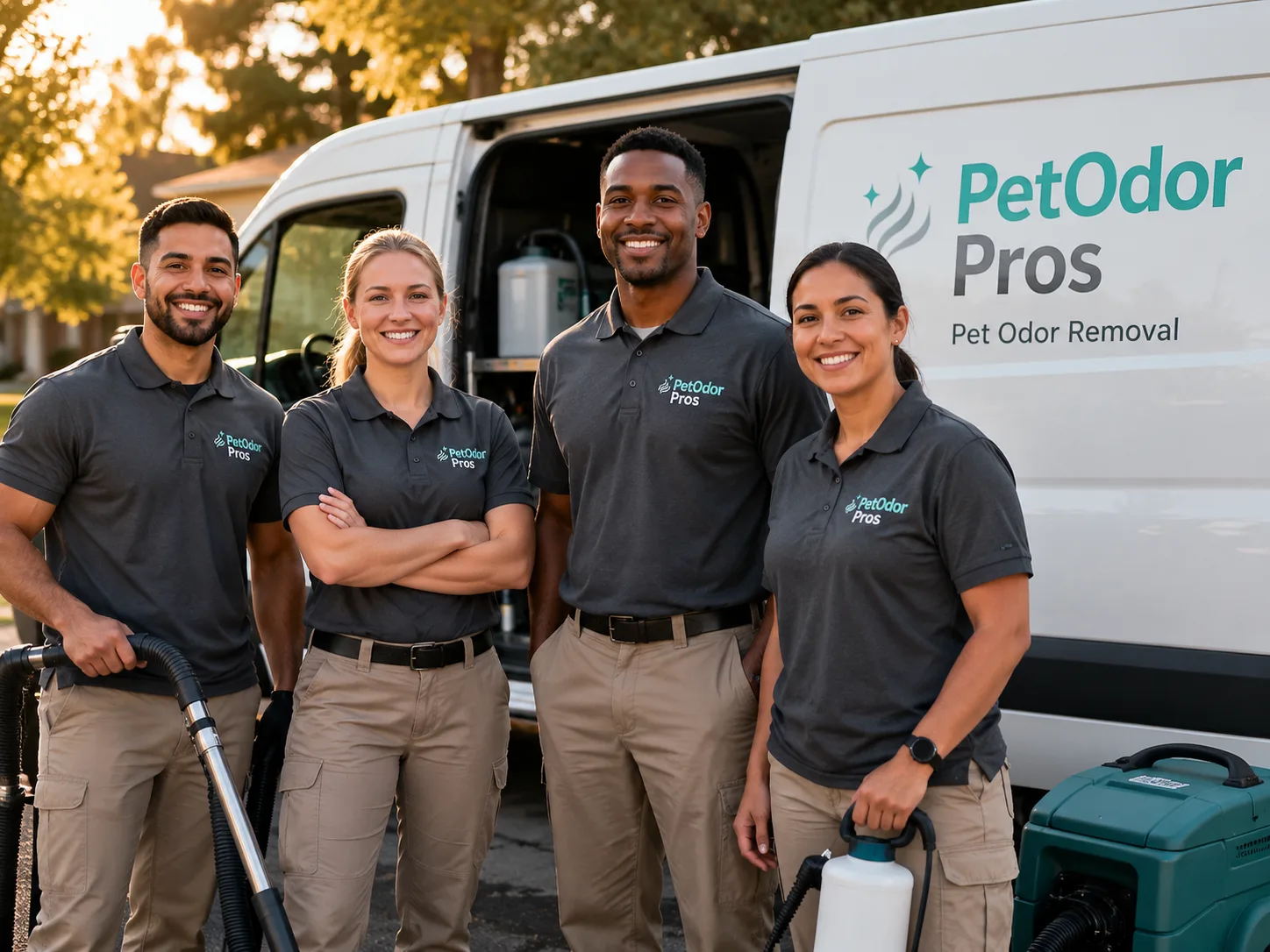 Pet Odor Removal team serving Hiram, OH